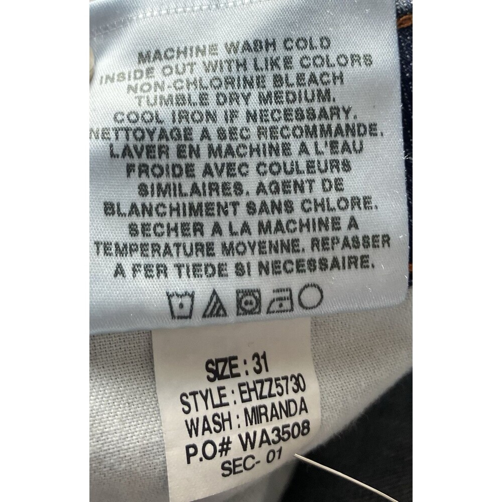 Joe's Jeans The Honey Booty Fit Women's 31" X 33" Miranda Wash Ultra Feminine - Picture 10 of 12